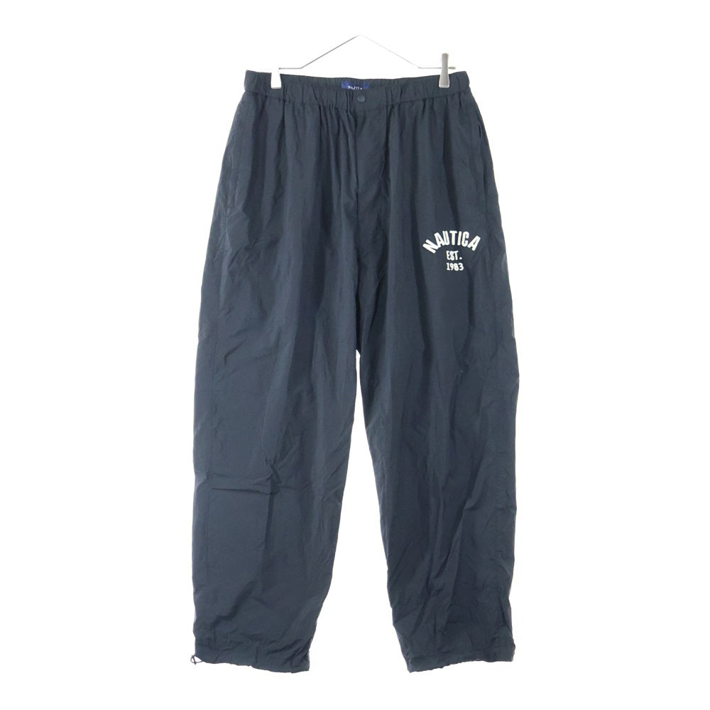 NAUTICA(ノーティカ) LIGHT WEIGHT NYLON TRACK PANTS ライト ウエイト ナイロントラックパンツ ブラック 241-1445