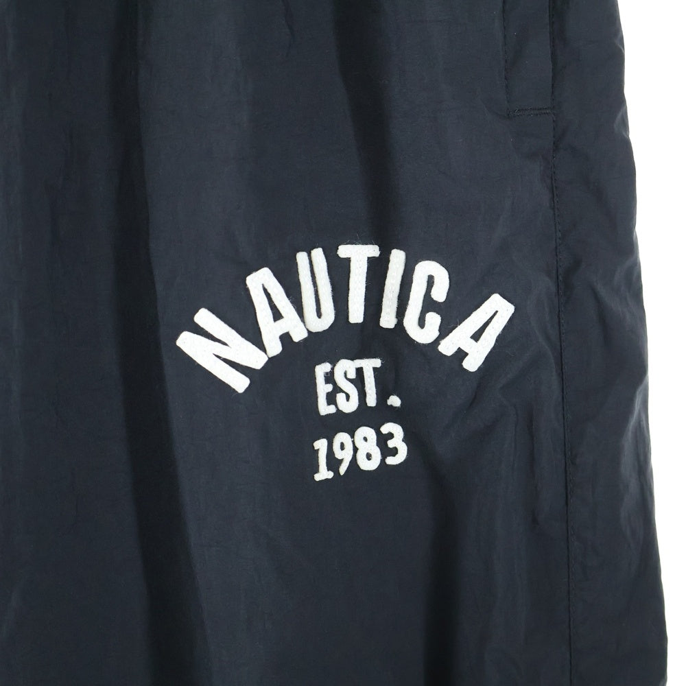 NAUTICA(ノーティカ) LIGHT WEIGHT NYLON TRACK PANTS ライト ウエイト ナイロントラックパンツ ブラック 241-1445