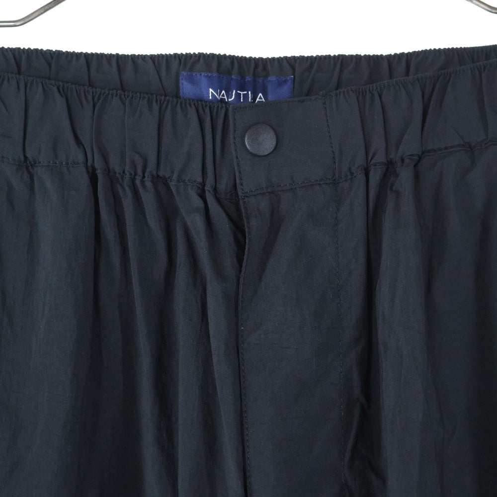 NAUTICA(ノーティカ) LIGHT WEIGHT NYLON TRACK PANTS ライト ウエイト ナイロントラックパンツ ブラック 241-1445