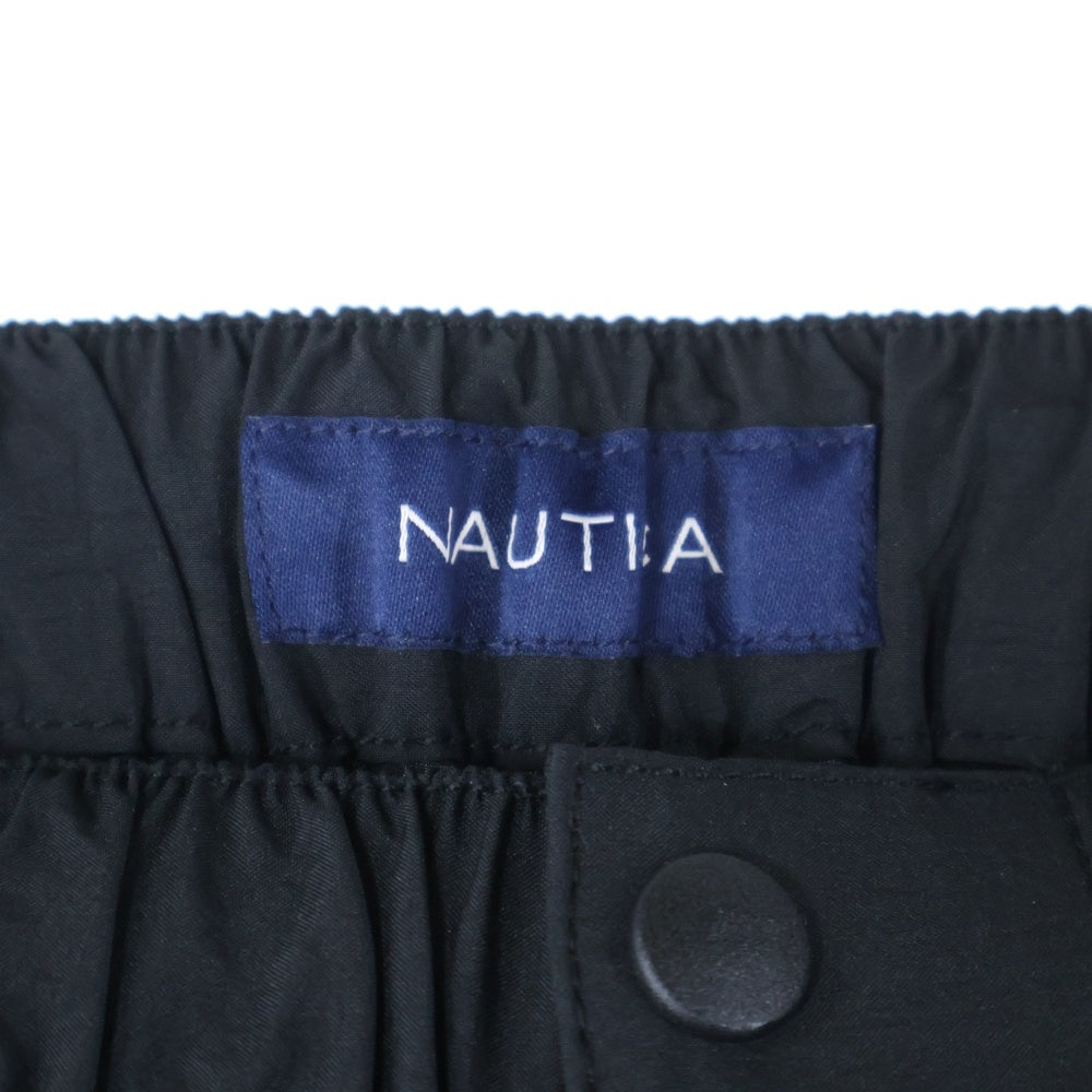 NAUTICA(ノーティカ) LIGHT WEIGHT NYLON TRACK PANTS ライト ウエイト ナイロントラックパンツ ブラック 241-1445