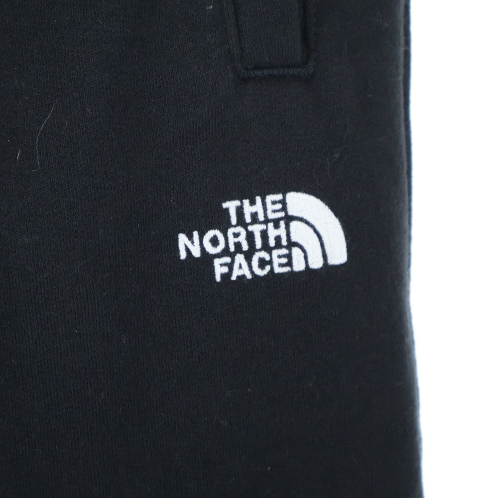 THE NORTH FACE(ザノースフェイス) ロゴ刺繍 イージースウェットジョガーパンツ ブラック A7UYC