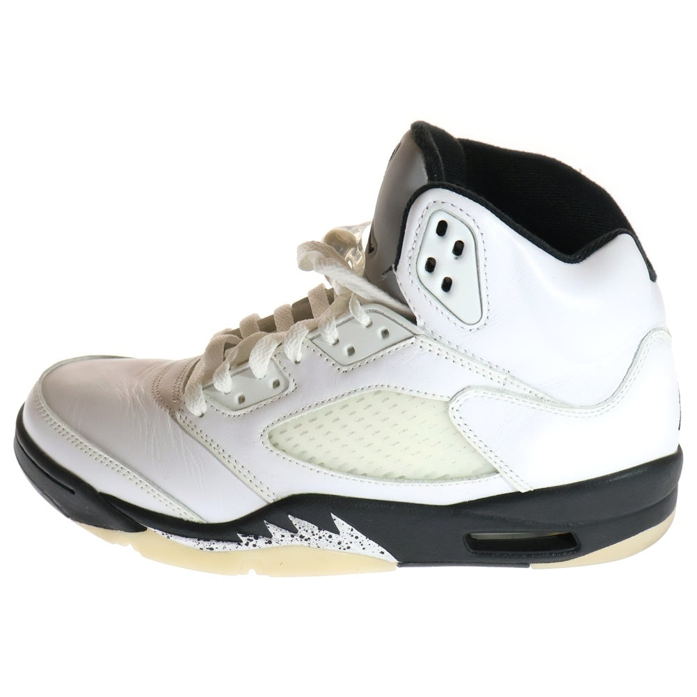 NIKE(ナイキ) AIR JORDAN 5 RETRO エア ジョーダン 5 レトロ ハイカットスニーカー ホワイト US9.5/27.5cm DD0587-110