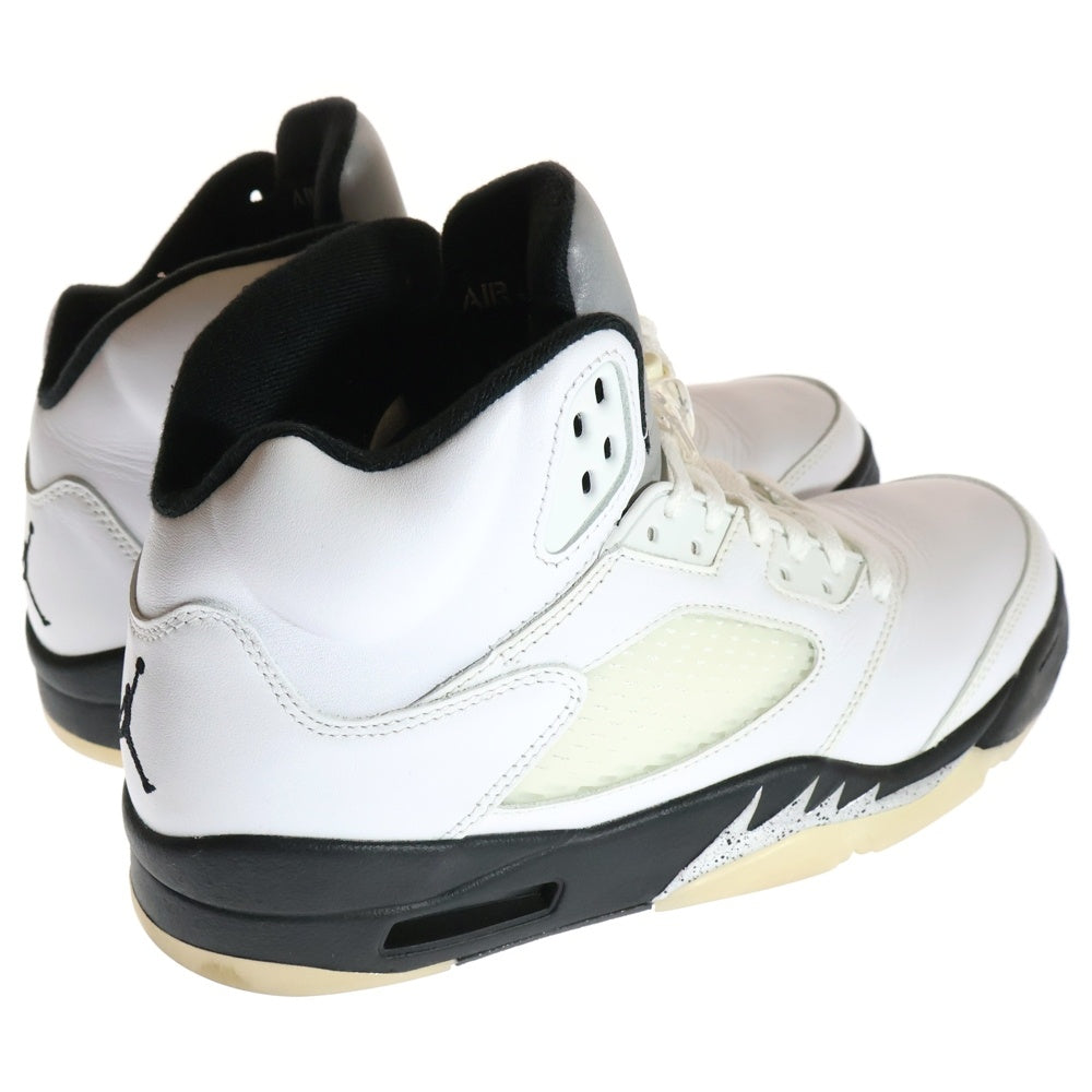 NIKE(ナイキ) AIR JORDAN 5 RETRO エア ジョーダン 5 レトロ ハイカットスニーカー ホワイト US9.5/27.5cm DD0587-110