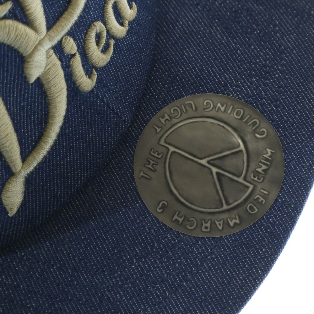 KAPITAL(キャピタル) 11.5oz デニムベースボールCAP The Denim Died エンブロイダリー キャップ 帽子 ブルー K2503XH518