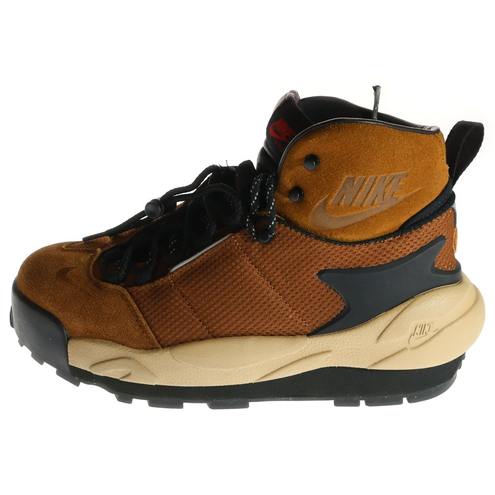 NIKE(ナイキ) ×SACAI MAGMASCAPE サカイ マグマスケープ ハイカットスニーカー ブラウン US9/27cm FN0563-200