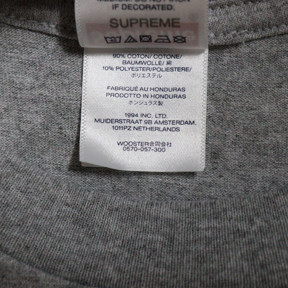 SUPREME(シュプリーム) 25AW Playboi Carti Tee プレイボーイカーティ 半袖Tシャツ カットソー グレー