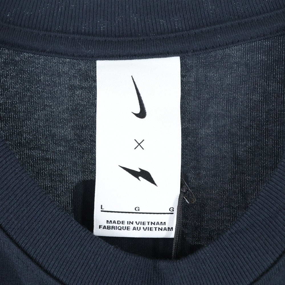 NIKE(ナイキ) ×RTFKT AIR FORCE 1 FORGING TEE アーティーファクト エアフォースワン プリントグラフィック 半袖Tシャツ カットソー ブラック R-A-RXNAF1FRGNG-ST-BL-L