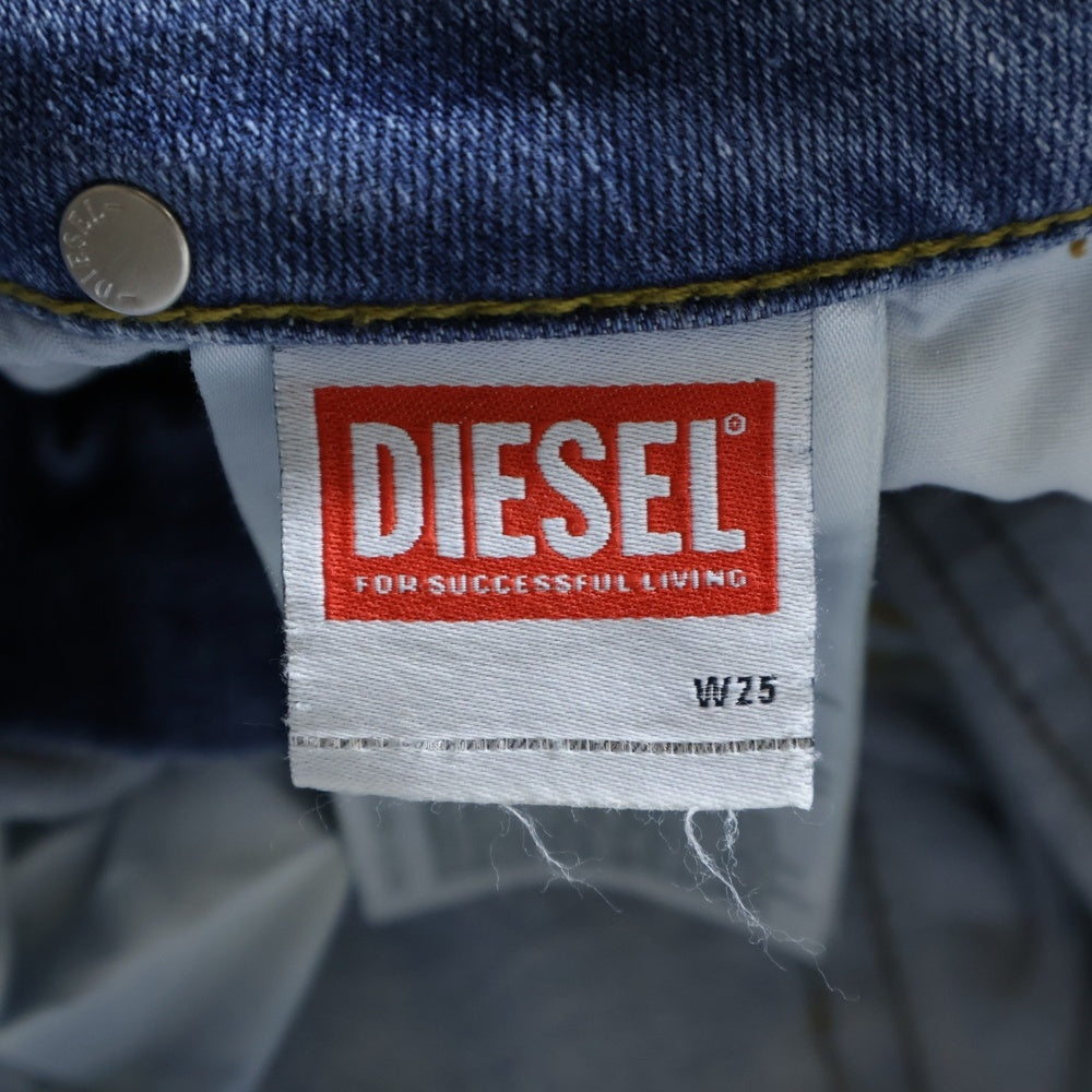 DIESEL(ディーゼル) D-OLLIES-T オリーズ ストレッチ スキニー デニムパンツ レディース インディゴブルー A02246