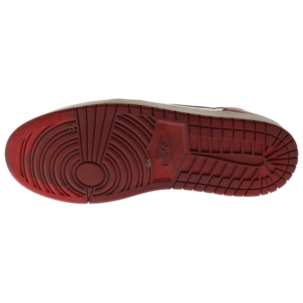 NIKE(ナイキ) AIR JORDAN 1 LOW Black Toe エアジョーダン 1 ブラックトゥ ローカットスニーカー ホワイト/レッド US11/29cm CZ0790-106