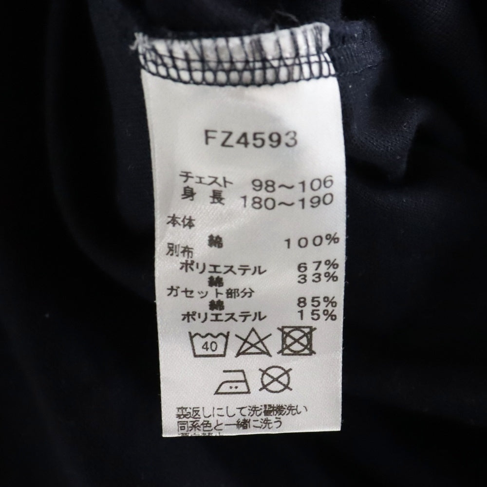 FRED PERRY(フレッドペリー) 中国製 ボタンダウン コットン 半袖シャツ ネイビー FZ4593