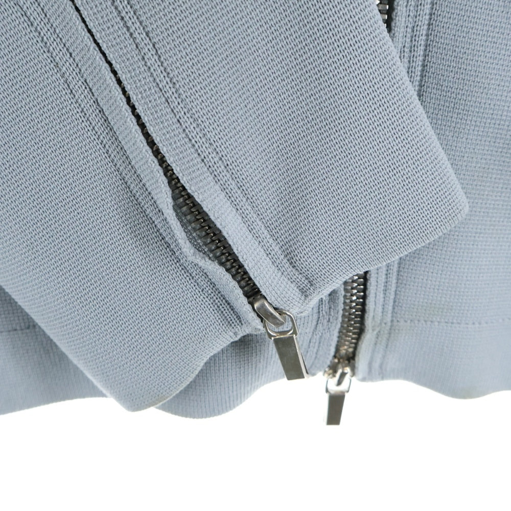 ATTACHMENT(アタッチメント) PE KNIT SINGLE RIDERS ニット シングルライダース ジャケット グレー AK11-246