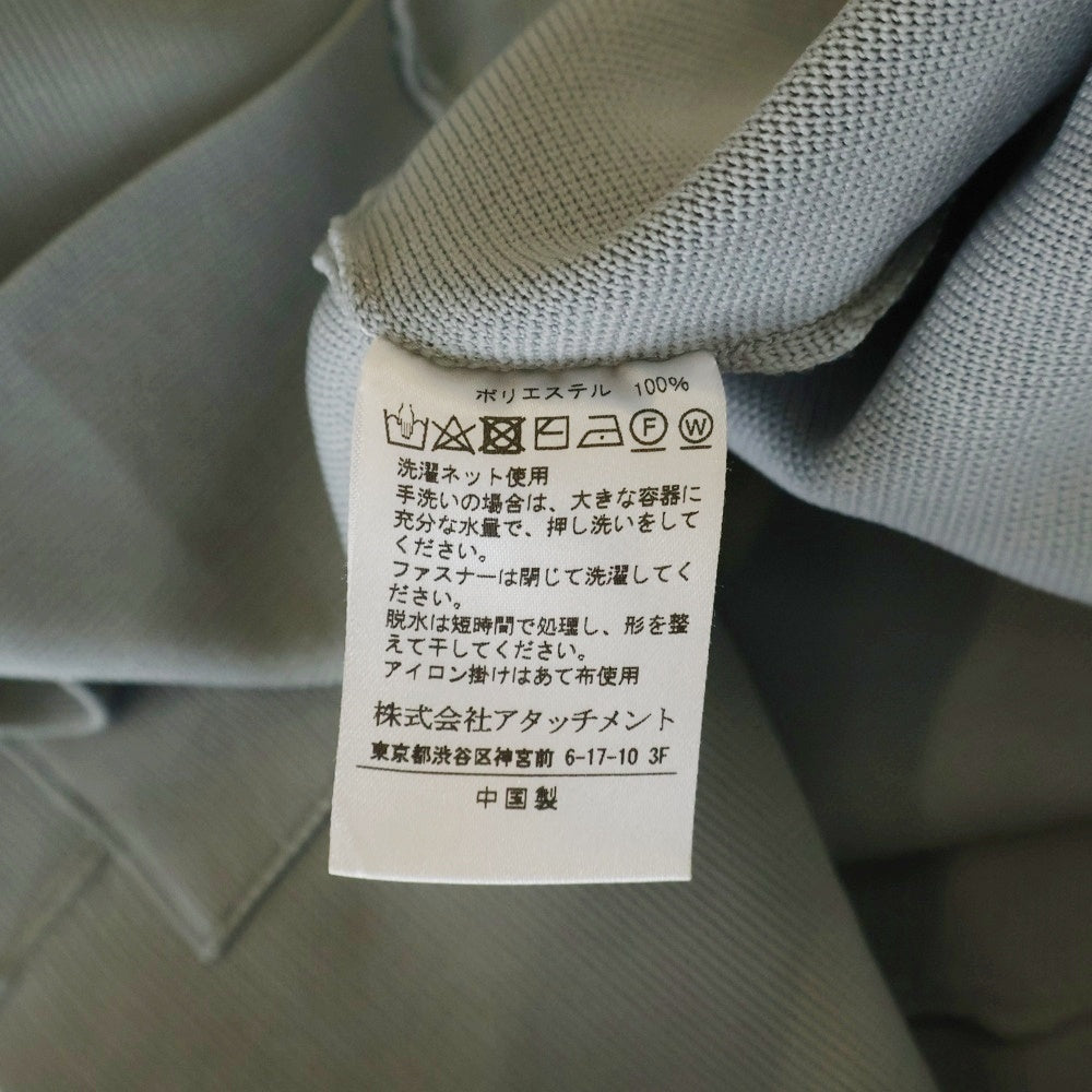 ATTACHMENT(アタッチメント) PE KNIT SINGLE RIDERS ニット シングルライダース ジャケット グレー AK11-246