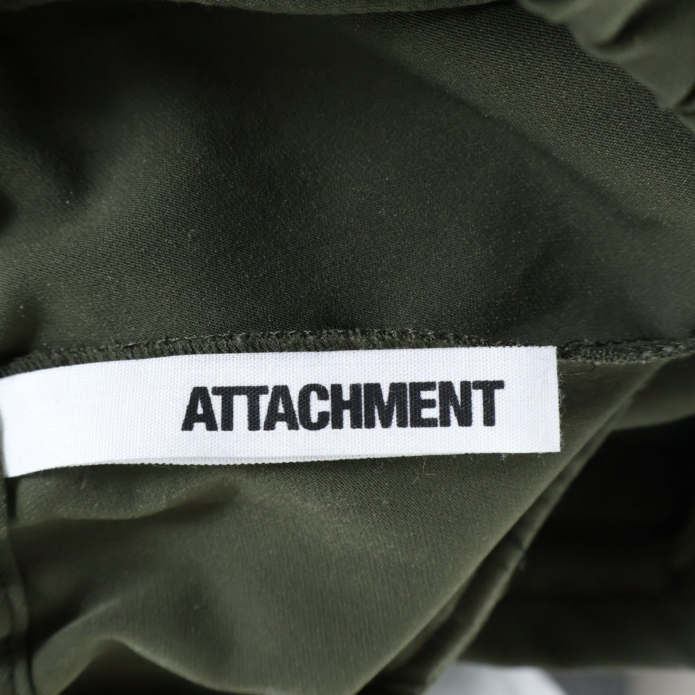 ATTACHMENT(アタッチメント) ダブルクロス レギュラーフィット イージーパンツ カーキ AP42-090