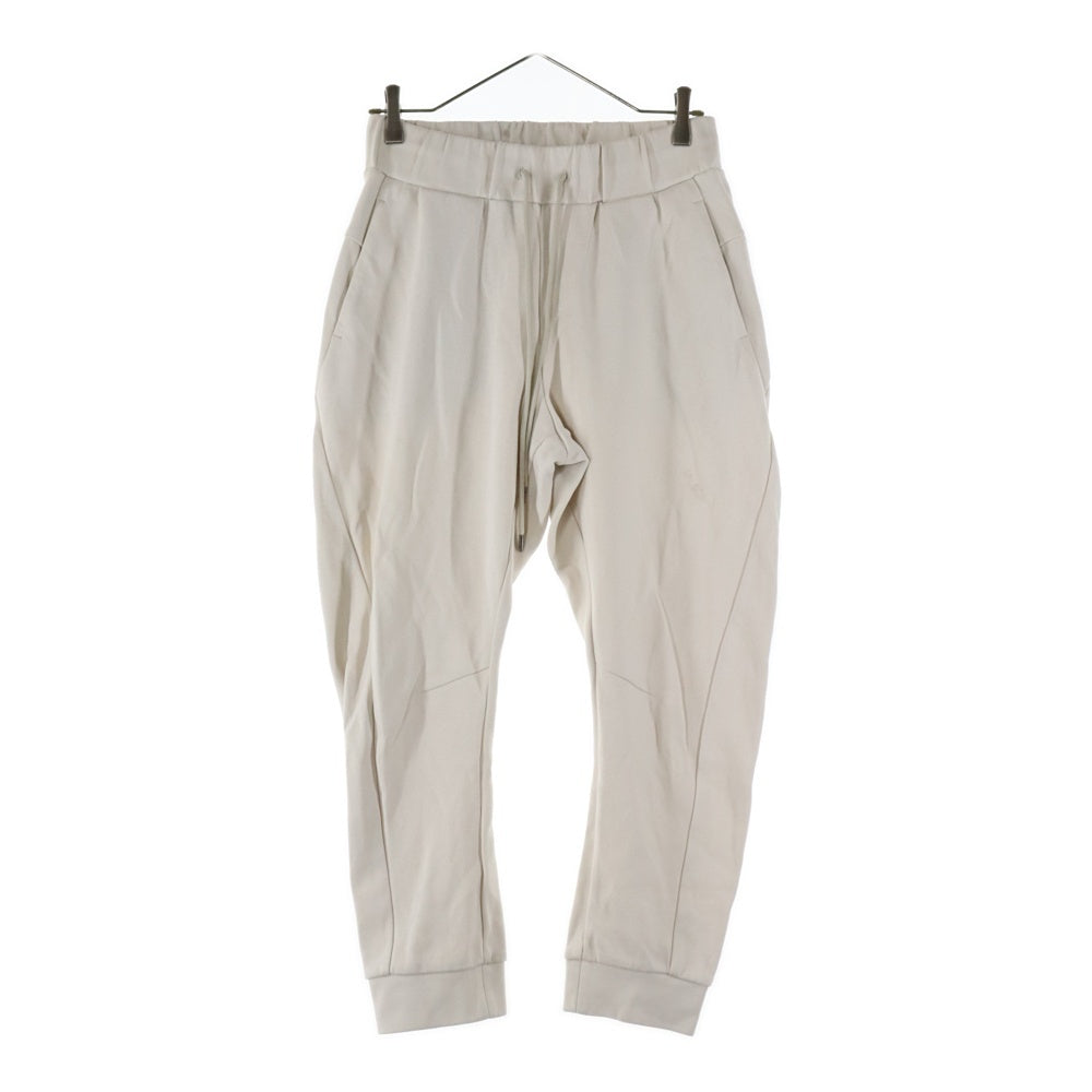 ATTACHMENT(アタッチメント) CO/PE DOUBLE KNIT THREE DIMENSIONAL JOGGER ダブルニット ディメンショナル ジョガーパンツ アイボリー AP32-074