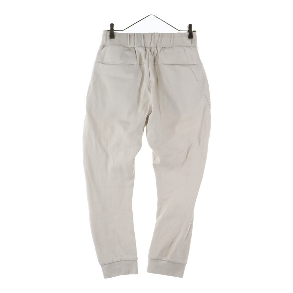 ATTACHMENT(アタッチメント) CO/PE DOUBLE KNIT THREE DIMENSIONAL JOGGER ダブルニット ディメンショナル ジョガーパンツ アイボリー AP32-074