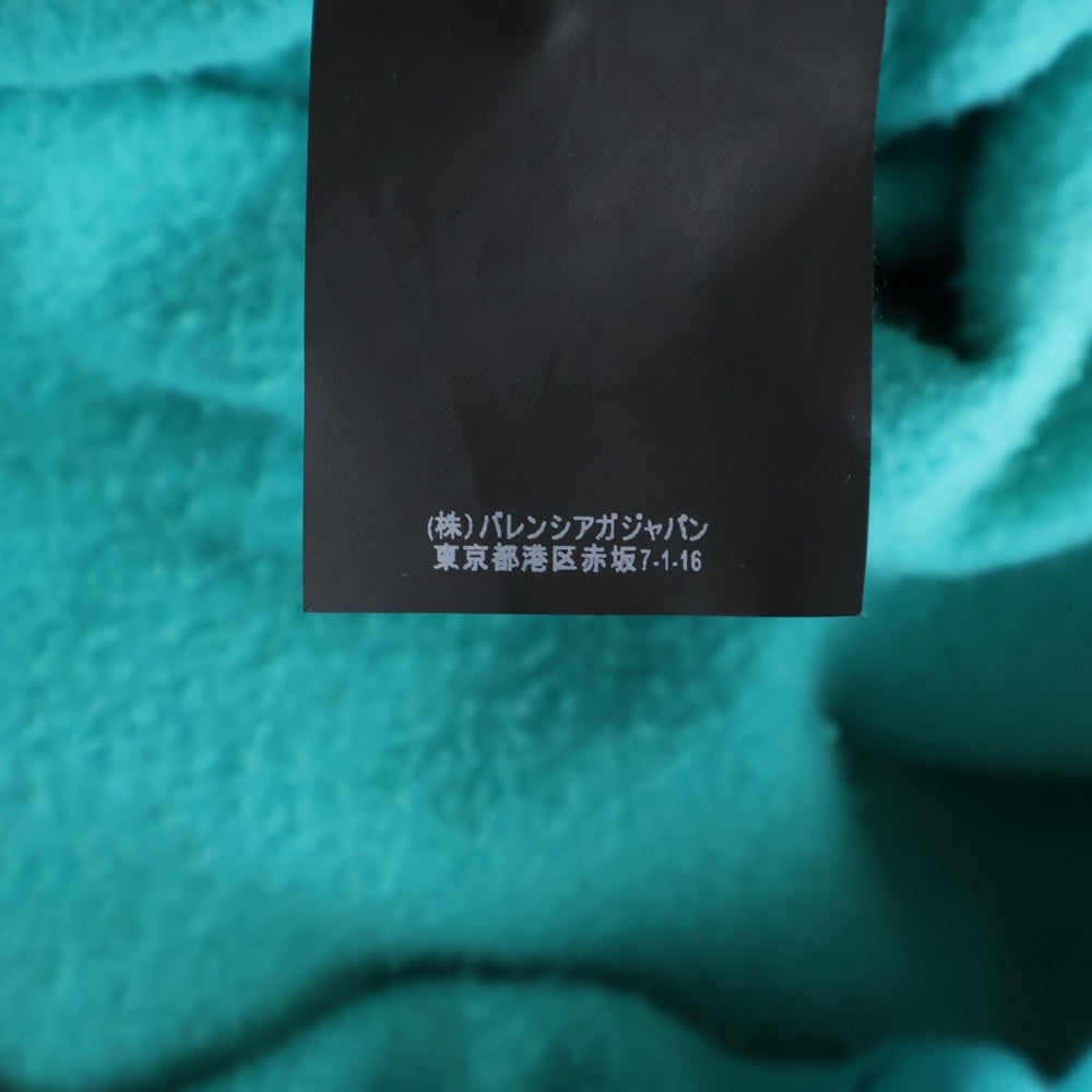 BALENCIAGA(バレンシアガ) 18AW OVERSIZE TURTLENECK SWEATSHIRT オーバーサイズ タートルネック プルオーバースウェットトレーナー ライトブルー 532675 TYK45