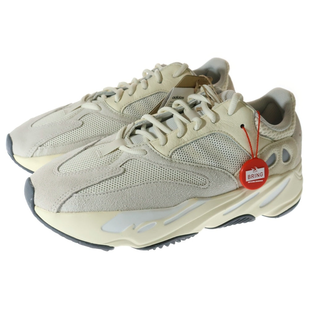 adidas(アディダス) YEEZY BOOST 700 ANALOG イージーブースト アナログ レースアップ ローカット スニーカー ホワイト/アイボリー US9/27cm EG7596