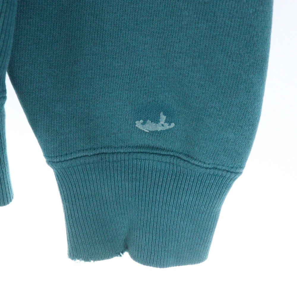 CHAMPION(チャンピオン) 90S VINTAGE REVERSE WEAVE RARE ROCK ヴィンテージ リバースウェーブ 後期刺繍タグ 目あり レアロック フロントプリント クルーネックスウェットトレーナー