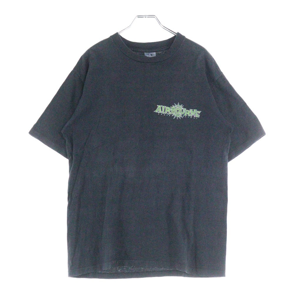 VINTAGE(ヴィンテージ) 90S VINTAGE FAITH NO MORE AIR BOURNE TEE ヴィンテージ フェイスノーモア エアバーン 両面プリントTシャツ 半袖クルーネックカットソー ブラック