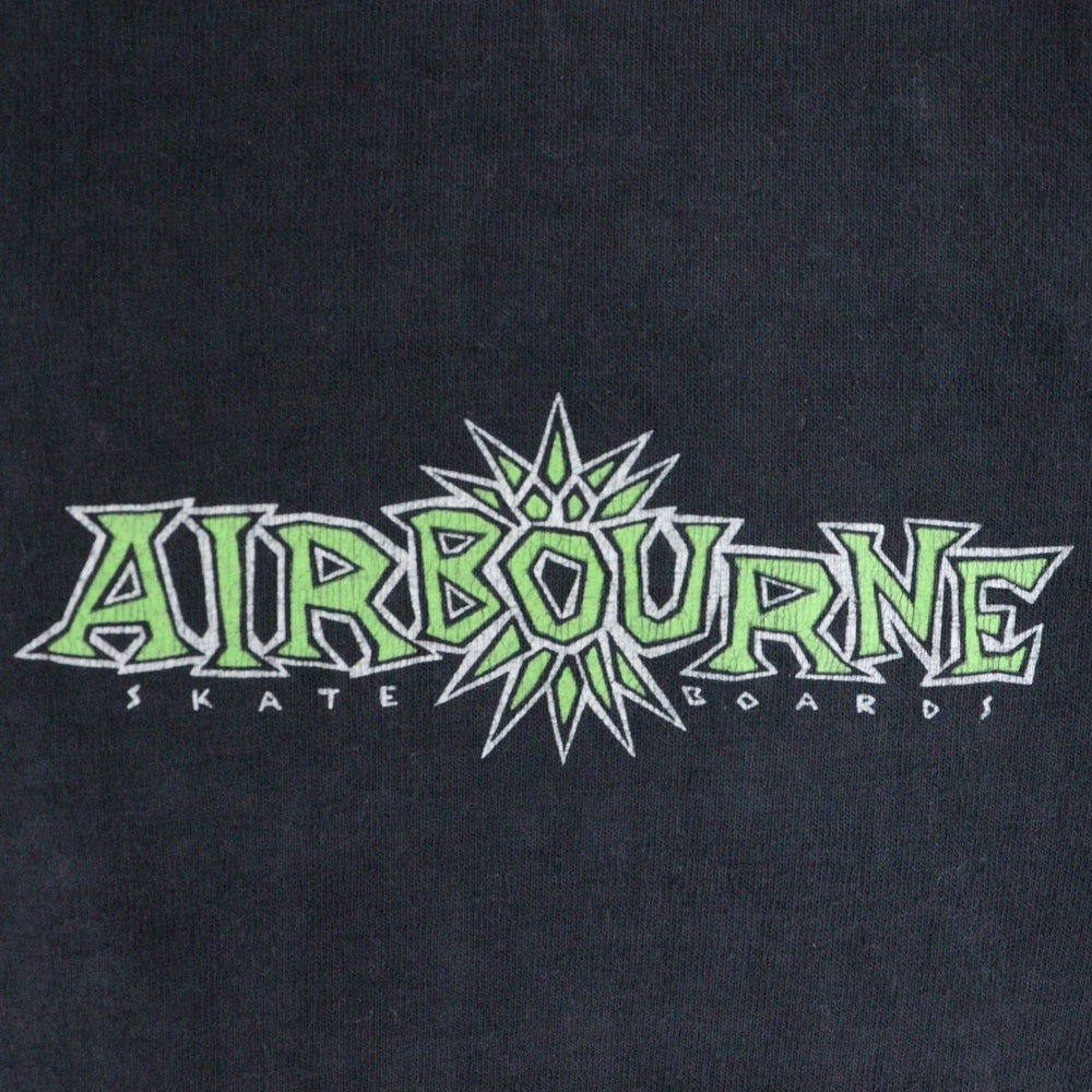 VINTAGE(ヴィンテージ) 90S VINTAGE FAITH NO MORE AIR BOURNE TEE ヴィンテージ フェイスノーモア エアバーン 両面プリントTシャツ 半袖クルーネックカットソー ブラック