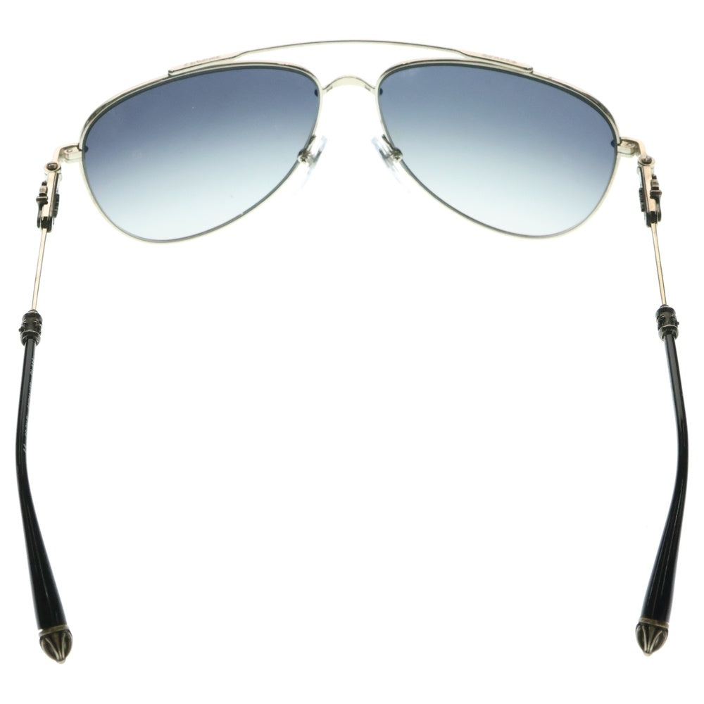 CHROME HEARTS(クロムハーツ) SLAM スラム オーバルフレーム ダブルブリッジ サングラス シルバー