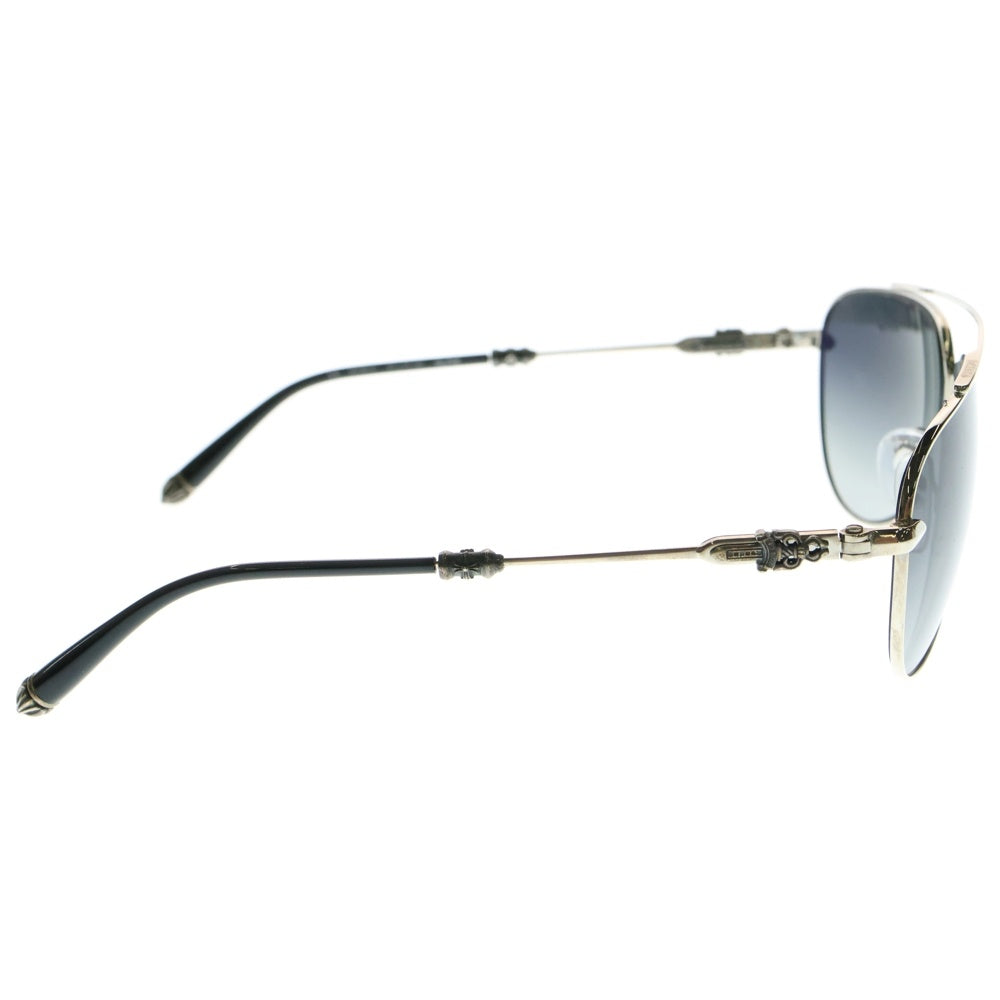 CHROME HEARTS(クロムハーツ) SLAM スラム オーバルフレーム ダブルブリッジ サングラス シルバー