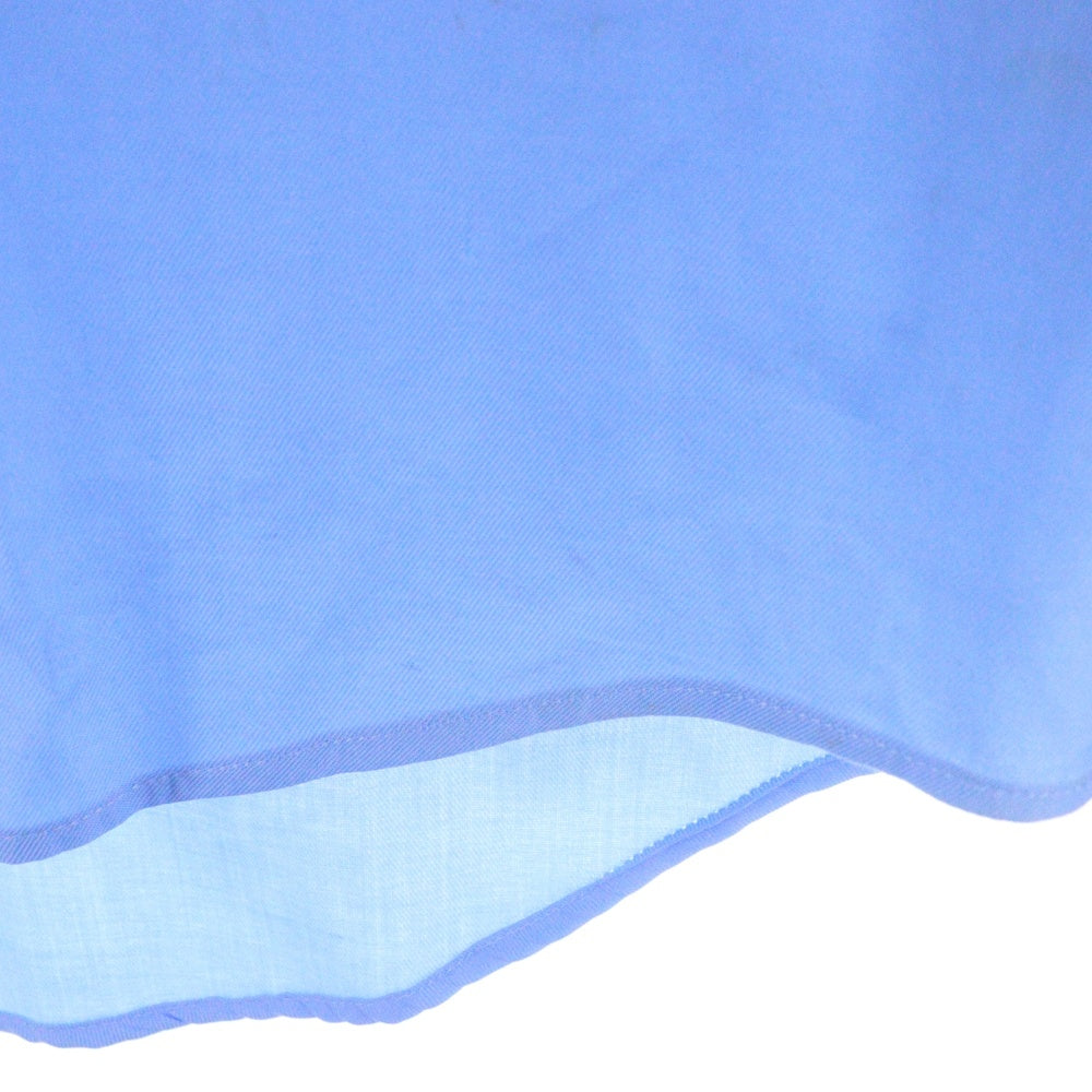 LOEWE(ロエベ) ANAGRAM POCKET SHIRT アナグラム エンブロイダリー ポケット レギュラーカラー 長袖シャツ ブルー H526Y05WB1