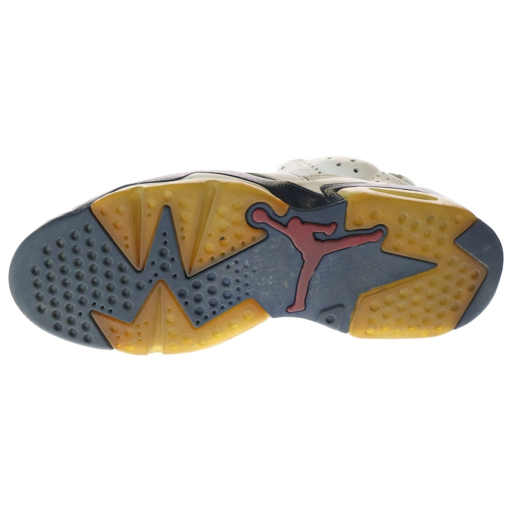 NIKE(ナイキ) 【観賞用 2012年製】 AIR JORDAN 6 OLYMPIC LONDON エアジョーダン オリンピックロンドン ハイカットスニーカー ホワイト/ブルー US9/27cm 384664-130