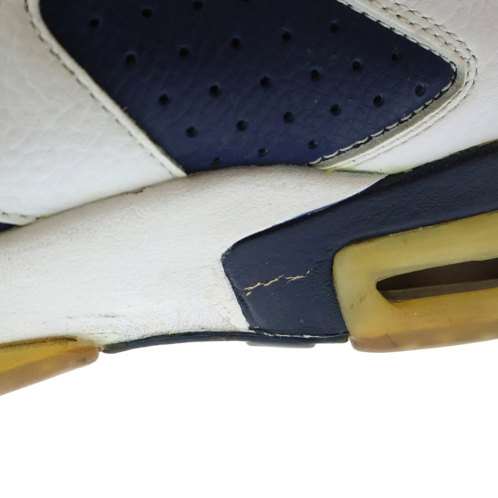 NIKE(ナイキ) 【観賞用 2012年製】 AIR JORDAN 6 OLYMPIC LONDON エアジョーダン オリンピックロンドン ハイカットスニーカー ホワイト/ブルー US9/27cm 384664-130