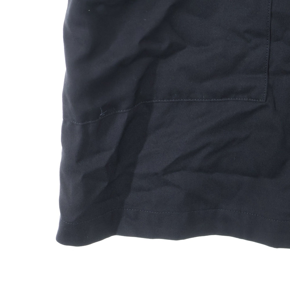Y's(ワイズ) RAYON TWILL 3/4 SLEEVE JACKET レーヨンツイル ロング シャツジャケット ブラック レディース YP-J12-201
