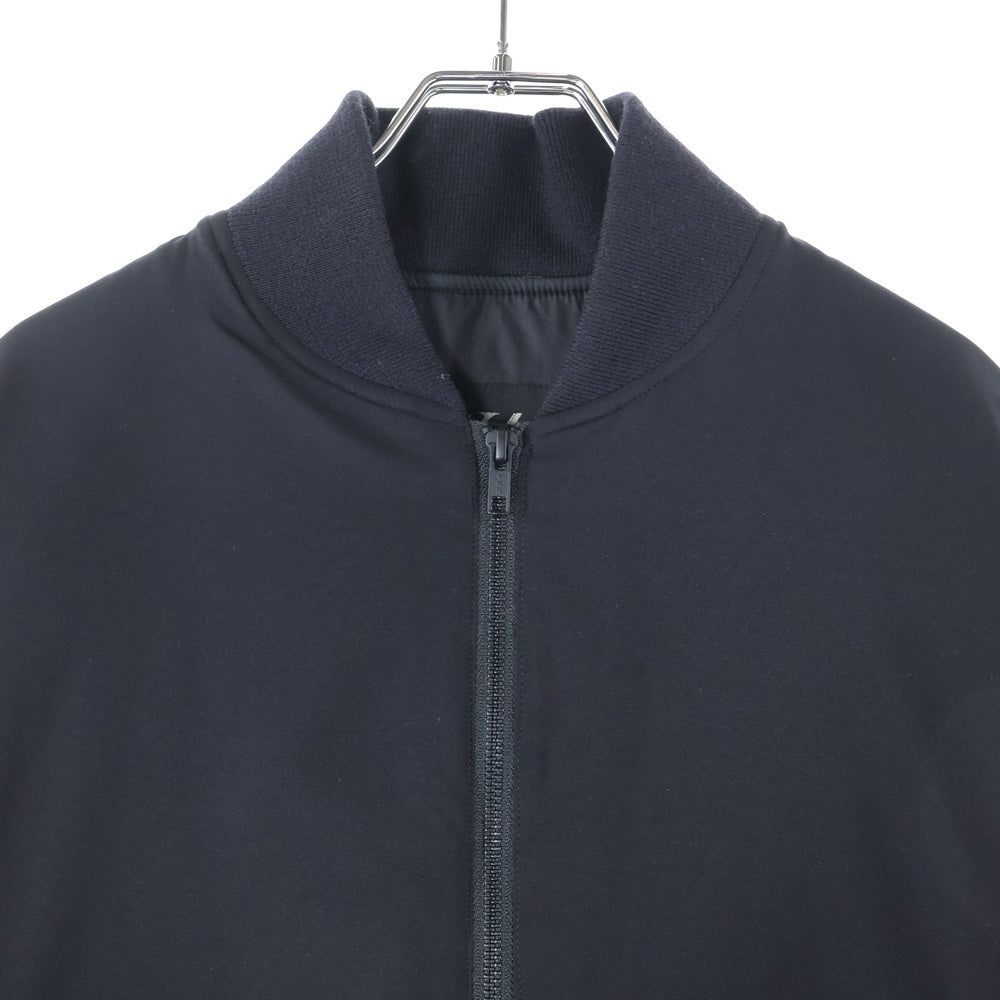 Y's(ワイズ) 24AW PADDED TYPEWRITER POLYESTER BLOUSON パデッド タイプライター ポリエステルブルゾン ジャケット ブラック レディース YJ-Y11-900