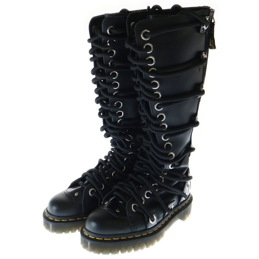 Dr.Martens(ドクターマーチン) Daria 1B60 Bex Leather Lace Up Knee High Boots ダリア 1B60 ベックスレザー レースアップ ニーハイブーツ ブラック レディース
