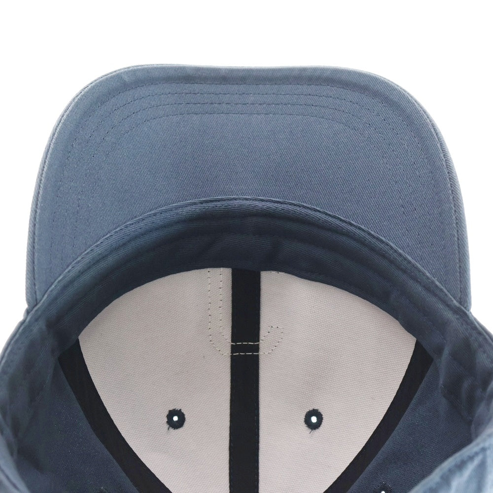 COACH(コーチ) Cロゴ刺繍 6パネル ベースボールキャップ 帽子 ネイビー