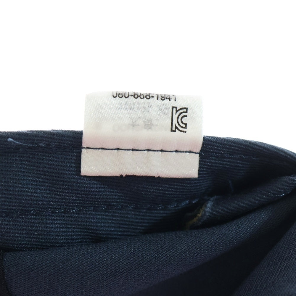 COACH(コーチ) Cロゴ刺繍 6パネル ベースボールキャップ 帽子 ネイビー