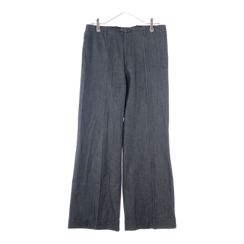 DRIES VAN NOTEN(ドリスヴァンノッテン) 90-00S ウール混 2B テーラードジャケット センタープレス スラックス セットアップ グレー