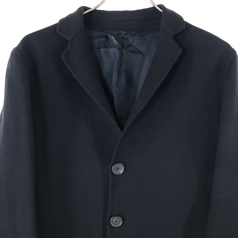 JIL SANDER(ジルサンダー) 11AW ラフシモンズ期 ウール チェスターコート ブラック