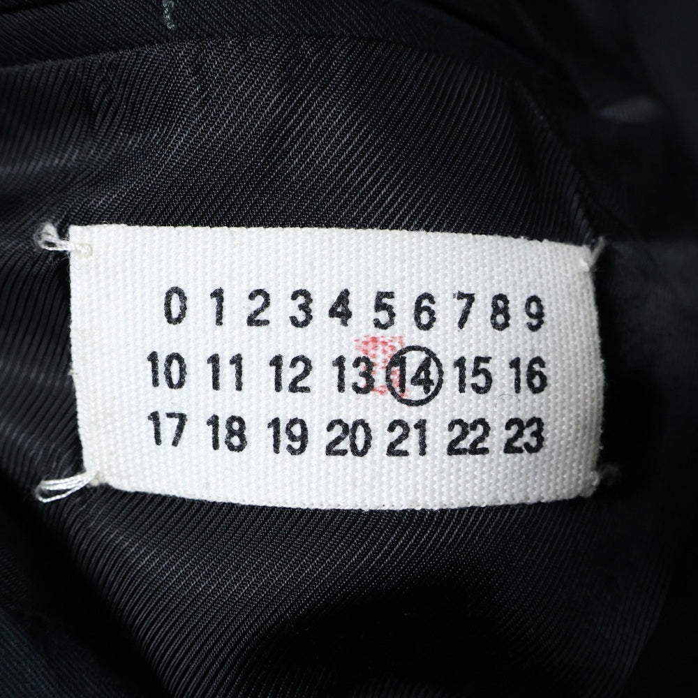 Maison Margiela 14(メゾンマルジェラ) 05AW ここのえ期 ウール 1B テーラードジャケット ブラック