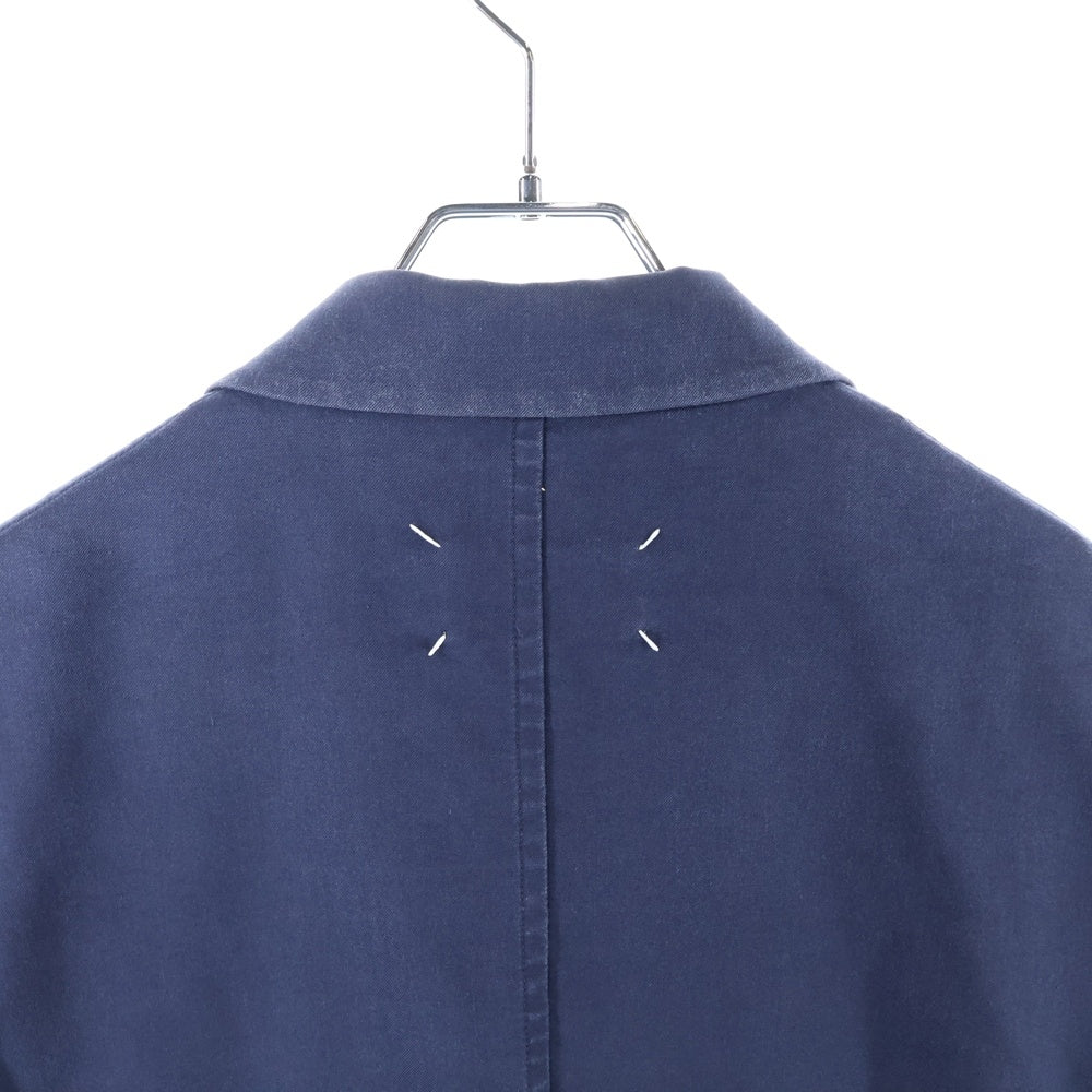 Maison Margiela 10(メゾン マルジェラ) 18AW ノッチドラペル リバーシブル 2B テーラードジャケット ネイビー S50BN0349