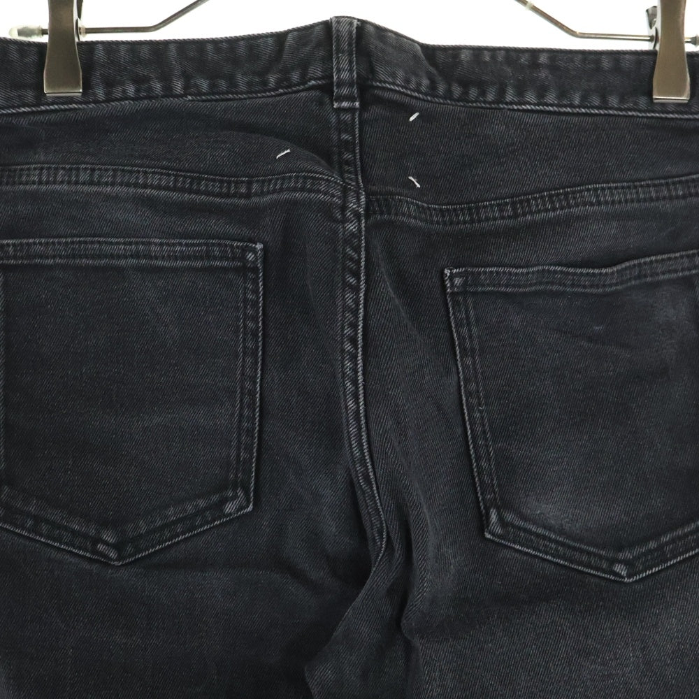 Maison Margiela 10(メゾン マルジェラ) 15AW コットン スキニー デニムパンツ ブラック S30LA0087