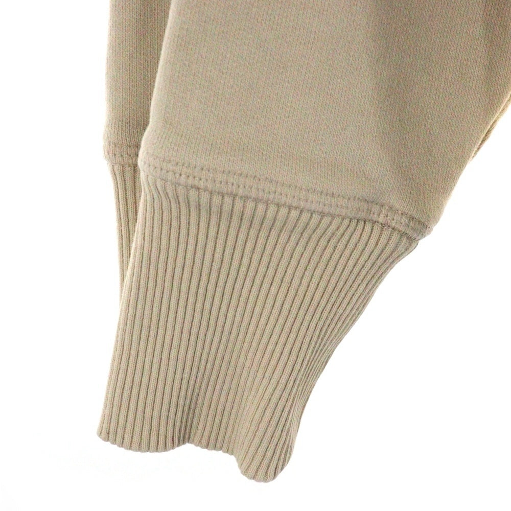 Acne Studios(アクネ ストゥディオズ) LOGO HOODIE フロントロゴプリント プルオーバーフーディー パーカー スウェット ベージュ FN-MN-SWEA000343