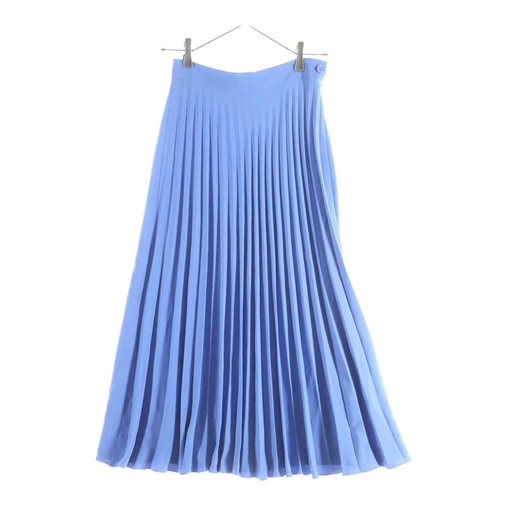 MM6 Maison Margiela(エムエムシックスメゾンマルジェラ) 21SS プリーツミディ ロングスカート S52MA0128 レディース ブルー