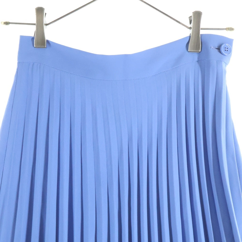 MM6 Maison Margiela(エムエムシックスメゾンマルジェラ) 21SS プリーツミディ ロングスカート S52MA0128 レディース ブルー