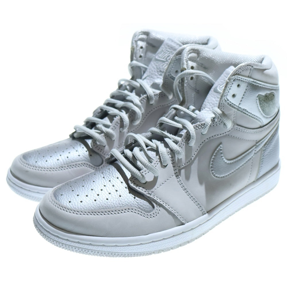 NIKE(ナイキ) AIR JORDAN 1 HIGH OG CO JP TOKYO エアジョーダン1 ハイカットスニーカー 東京 シルバー US9.5/27.5cm DC1788-029