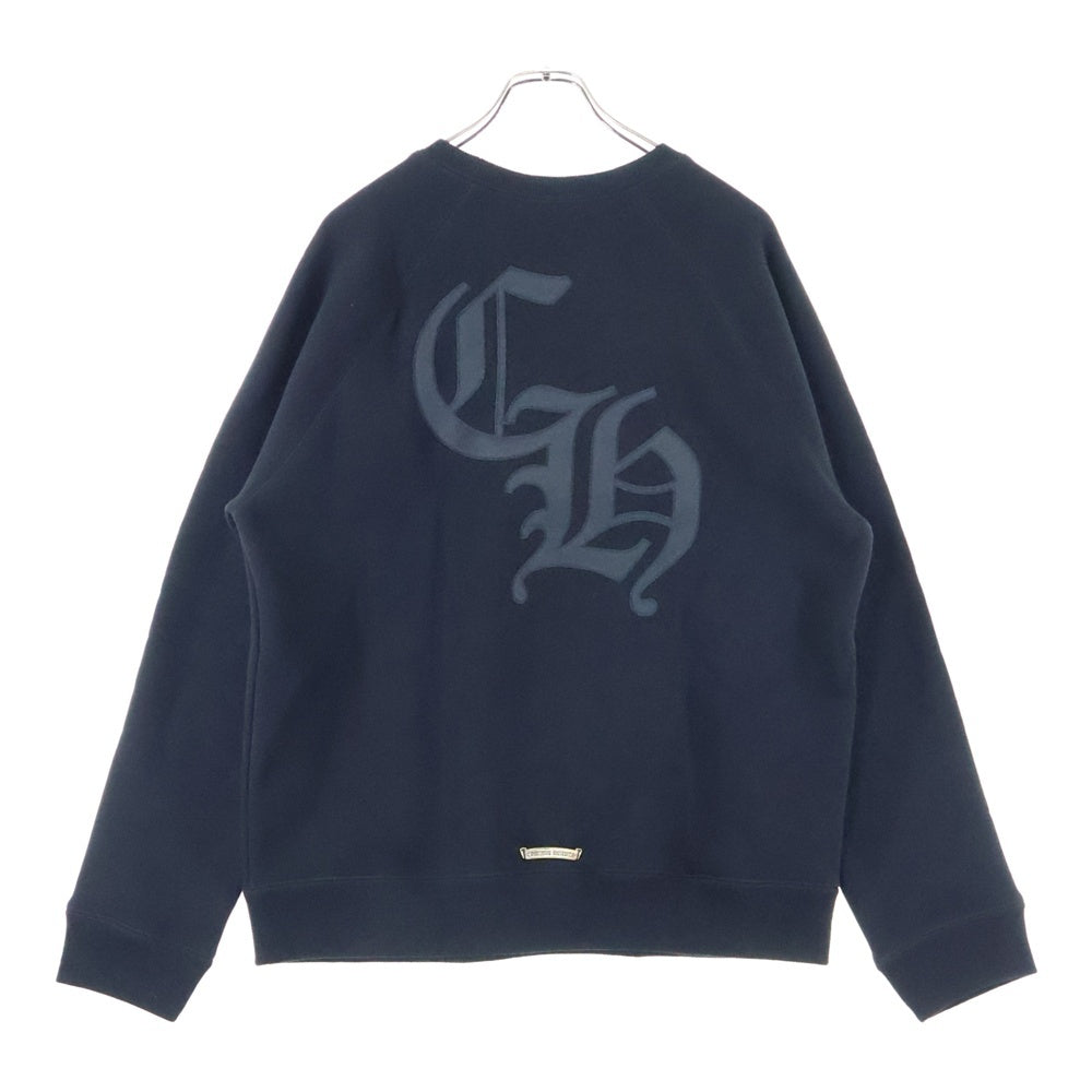 CHROME HEARTS(クロムハーツ) 7-11 CREW バックCH フロントクロスロゴ刺繍スウェットトレーナー