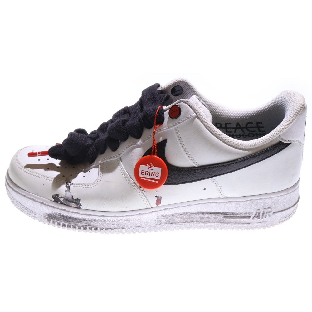 NIKE(ナイキ) ×PEACEMINUSONE AIR FORCE 1 LOW PARA-NOISE ピースマイナスワン エア フォース 1 パラノイズ ローカットスニーカー ホワイト US10/28cm DD3223-100