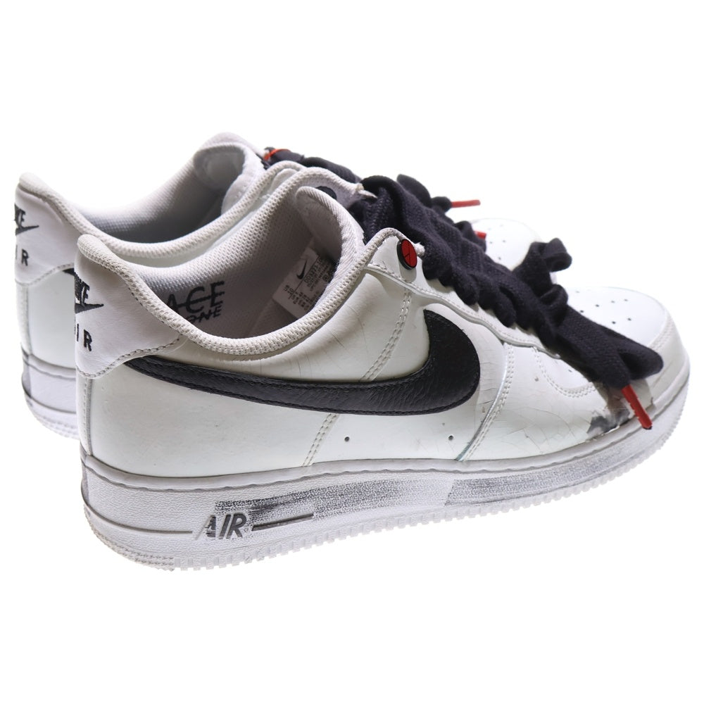 NIKE(ナイキ) ×PEACEMINUSONE AIR FORCE 1 LOW PARA-NOISE ピースマイナスワン エア フォース 1 パラノイズ ローカットスニーカー ホワイト US10/28cm DD3223-100
