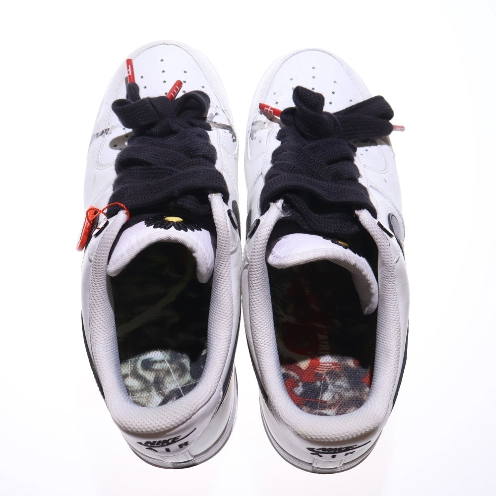 NIKE(ナイキ) ×PEACEMINUSONE AIR FORCE 1 LOW PARA-NOISE ピースマイナスワン エア フォース 1 パラノイズ ローカットスニーカー ホワイト US10/28cm DD3223-100