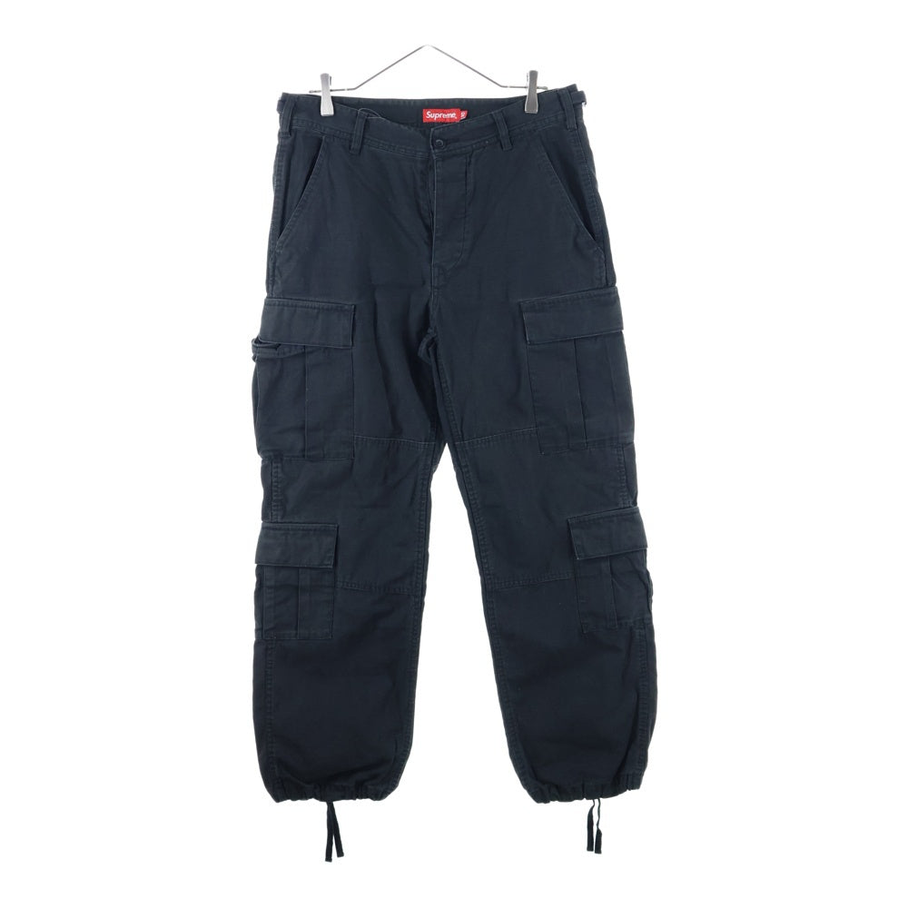 SUPREME(シュプリーム) 22AW CARGO PANT マルチポケット ロングカーゴパンツ ブラック