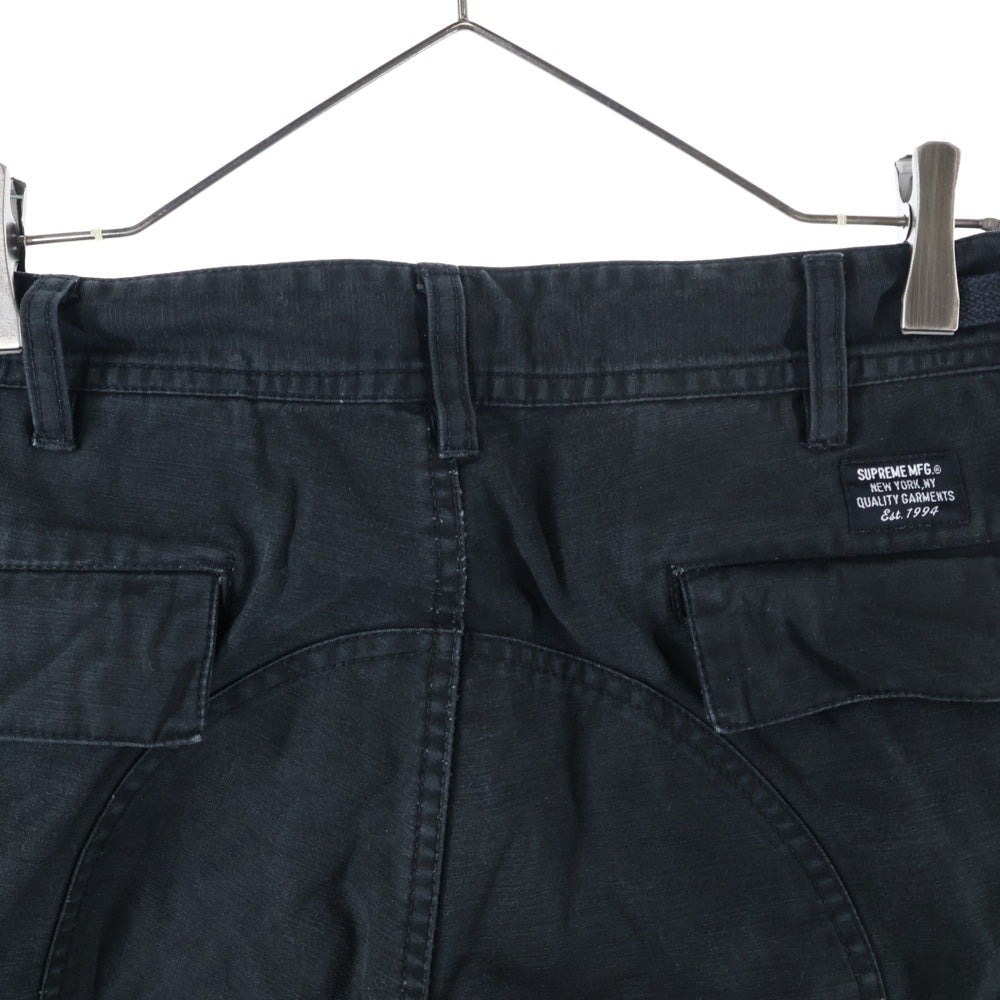 SUPREME(シュプリーム) 22AW CARGO PANT マルチポケット ロングカーゴパンツ ブラック