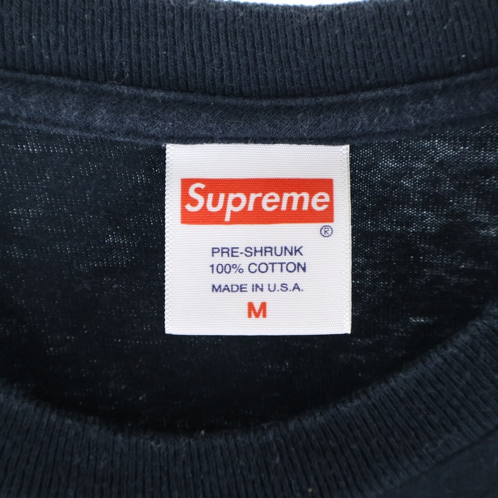 SUPREME(シュプリーム) 18SS TV TEE テレビロゴプリント 半袖Tシャツ カットソー ブラック
